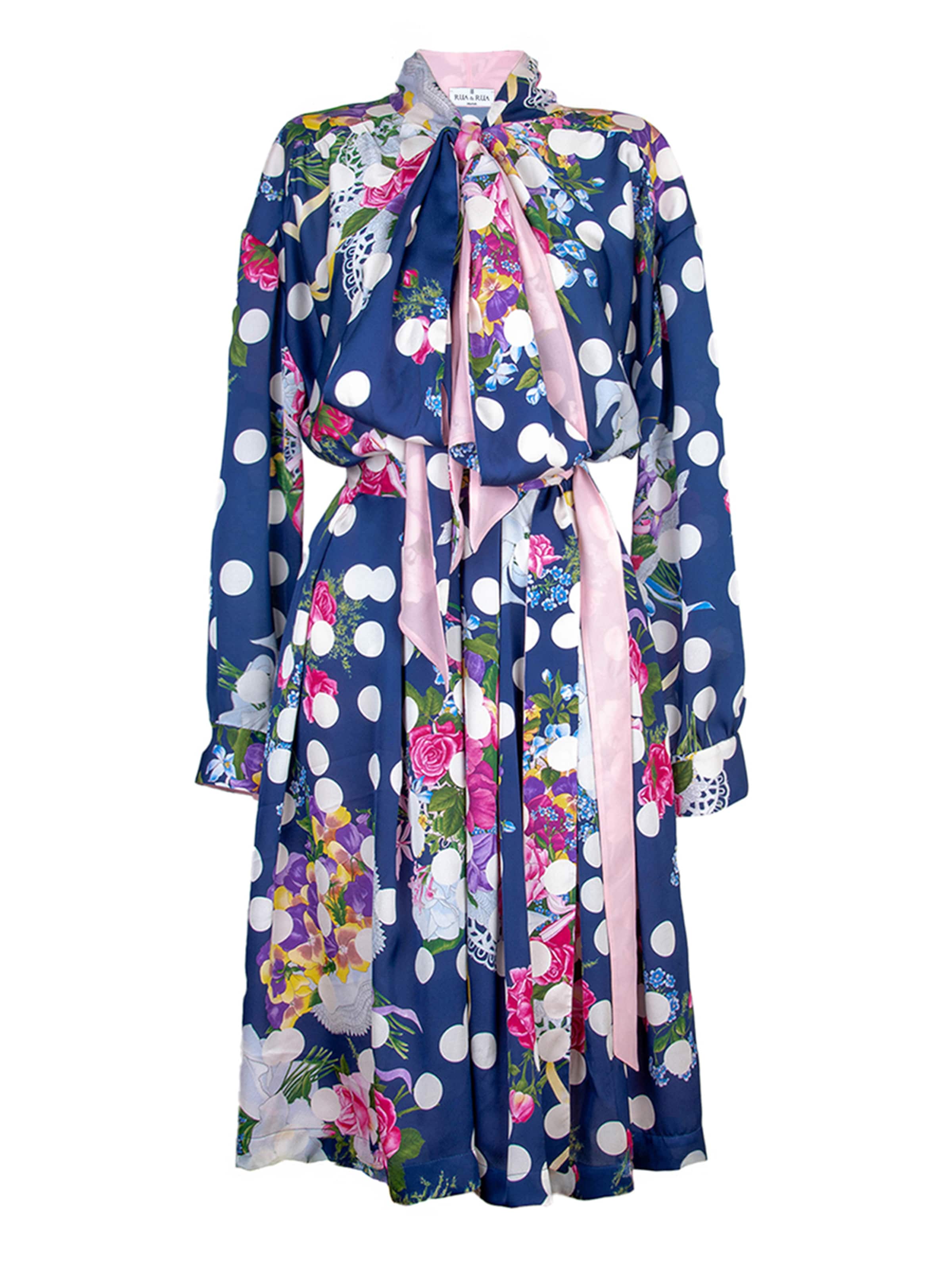 Rua & Rua Blusenkleid in Mischfarben: Vorderseite