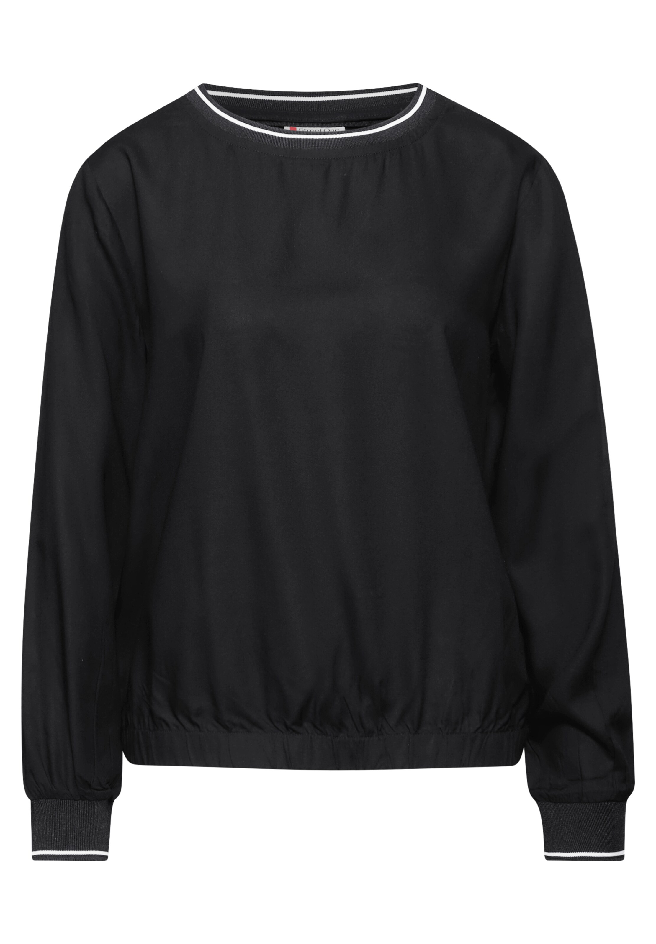 STREET ONE Bluse in Schwarz: Vorderseite