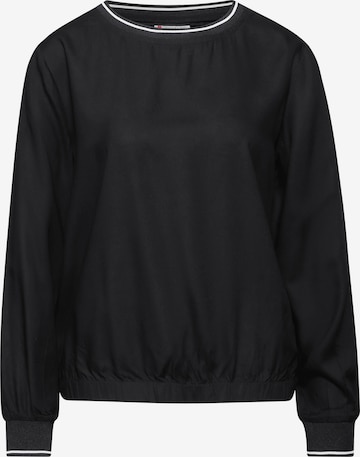 STREET ONE Bluse in Schwarz: Vorderseite