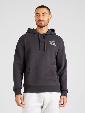 Sweat-shirt HOLLISTER en noir : devant