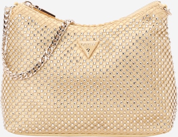 Borsa a tracolla 'Zalina' di GUESS in oro: frontale
