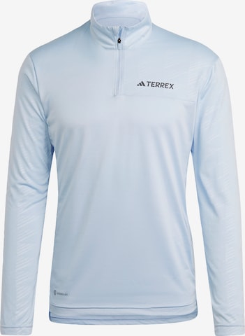 ADIDAS TERREX Funktionsshirt 'Multi' in Blau: predná strana