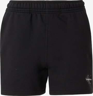 regular Pantaloni di Calvin Klein Jeans in nero: frontale