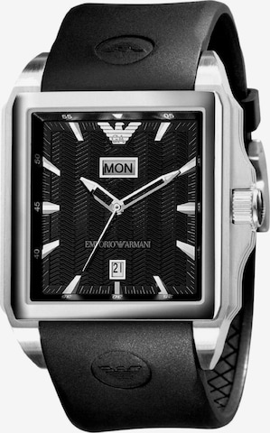 Emporio Armani Αναλογικό ρολόι 'Sport' σε ασημί: μπροστά
