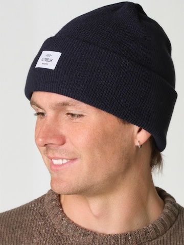 Klitmøller Collective Hat ' Rib ' in Blue: side