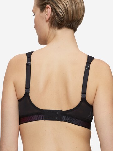 Triumph Triaction Bra 'Cardio Flow' in Black