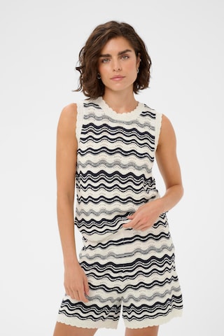 Kaffe - Jersey 'Aanna' en blanco: frente