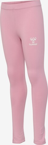 Hummel Skinny Sportsbukser 'Onze' i pink