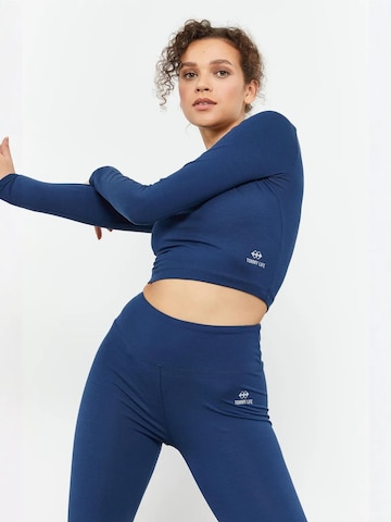 Tommy Life Sporttop in Blauw