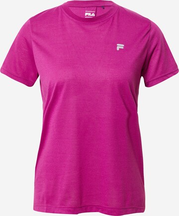 FILA Functioneel shirt 'RABARABA' in Lila: voorkant