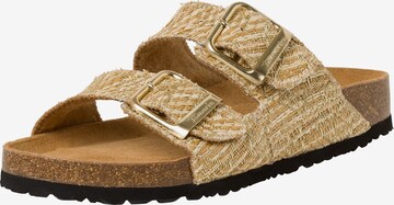 TAMARIS Mules in Beige: front