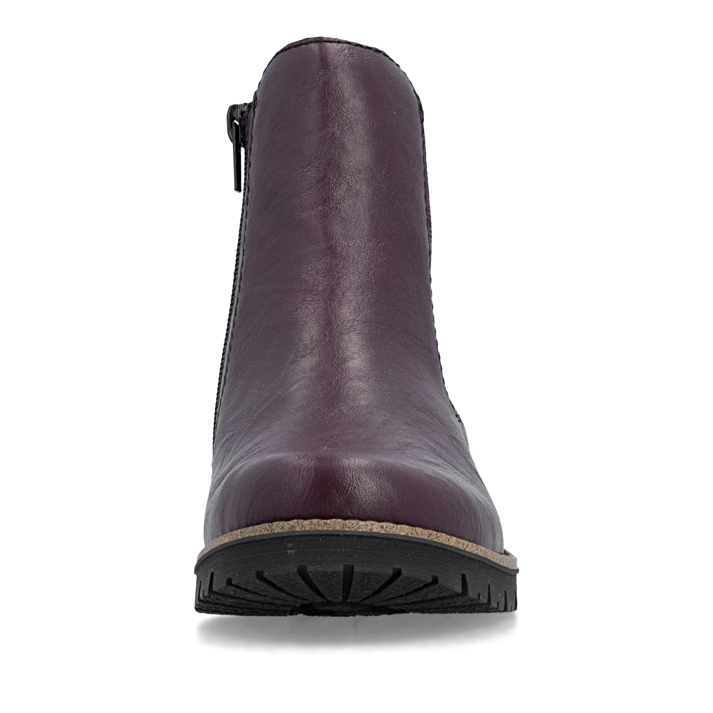 Bottines Rieker en rouge