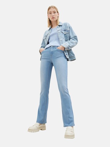 TOM TAILOR Bootcut Jeans 'Alexa' in Blau