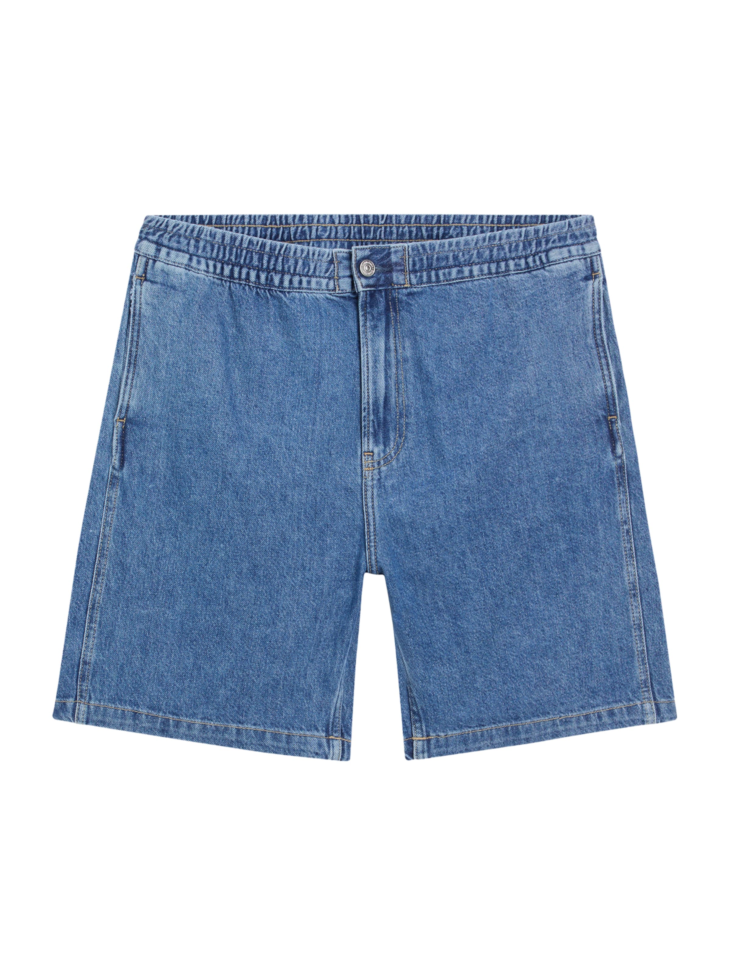 Calvin Klein Jeans Voľný strih Džínsy - Modrá: predná strana