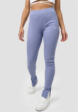 Karl Kani Skinny Leggings i lilla: forside