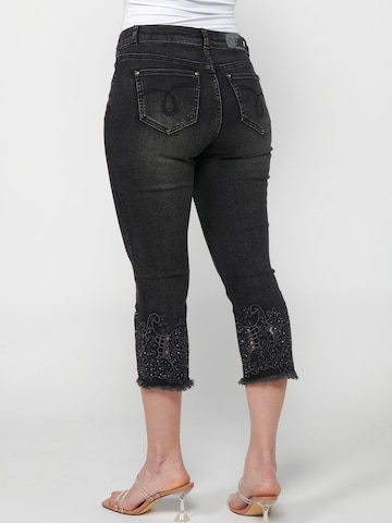 KOROSHI Slimfit Jeans in Zwart