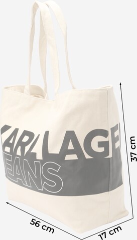 KARL LAGERFELD JEANS - Shopper en beige