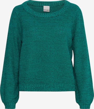 ICHI Pullover 'IHNoelle' in Grün: Vorderseite