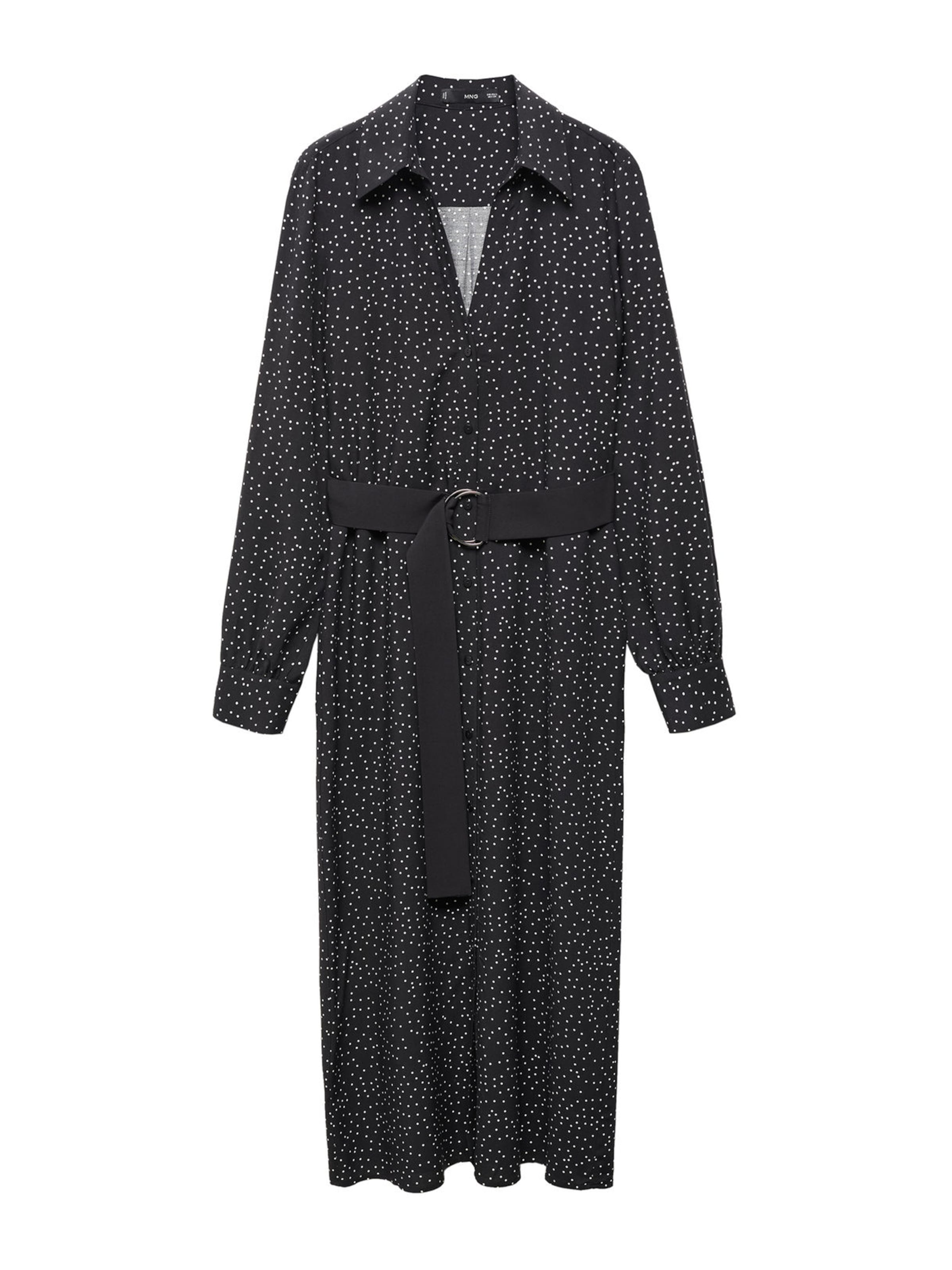 MANGO Kleid 'Apple' in Schwarz: Vorderseite