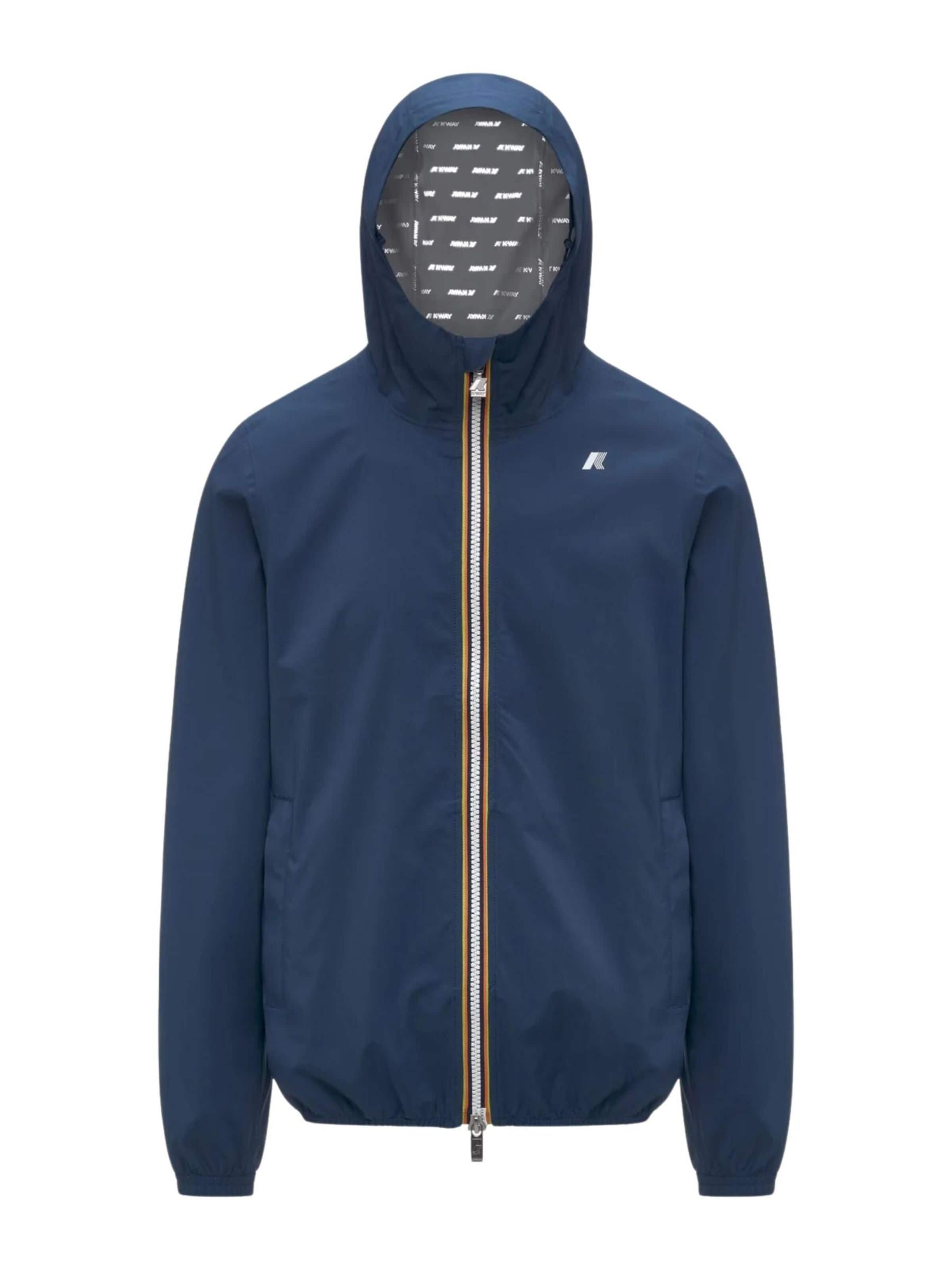 K-Way Tussenjas in Blauw: voorkant