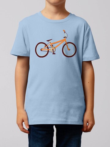watabout.kids T-Shirt 'Bmx' in Blau: Vorderseite