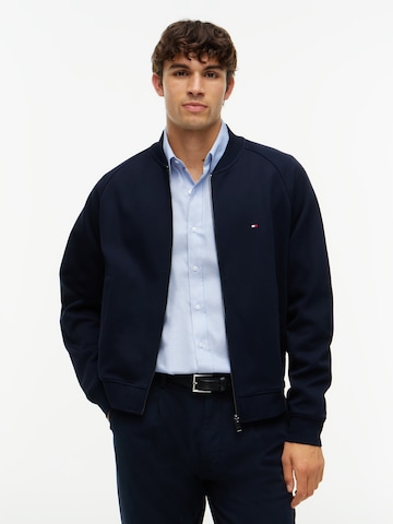 TOMMY HILFIGER Mikina 'ESSENTIAL' – modrá: přední strana
