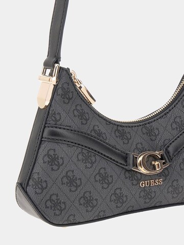 GUESS Schultertasche 'Dea' in Schwarz