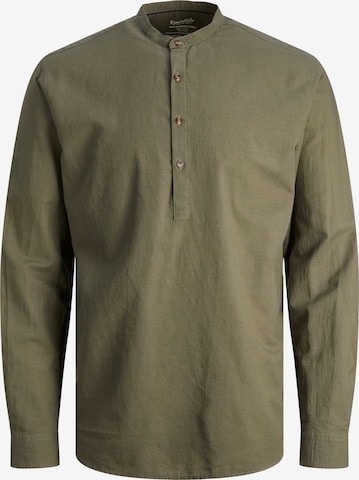 Chemise 'Summer' JACK & JONES en vert : devant