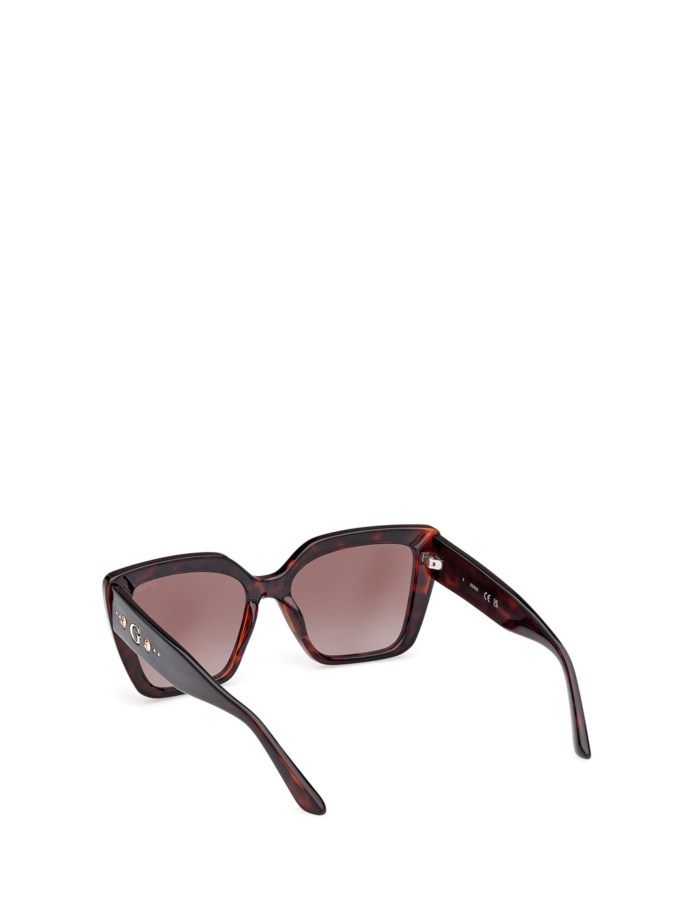 GUESS Zonnebril in Bruin