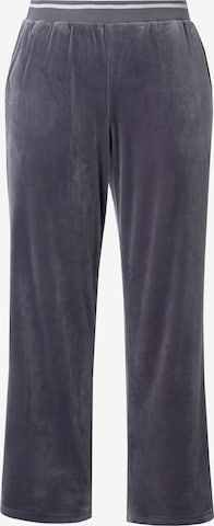 Ulla Popken Pyjamahousut värissä harmaa: etupuoli