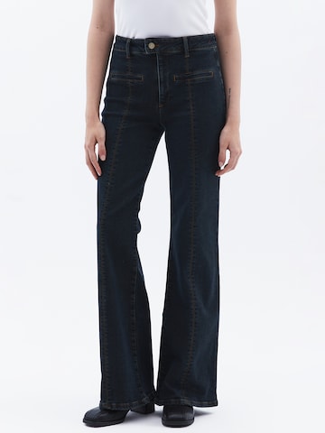 Wide Leg Jean OXXO en noir : devant