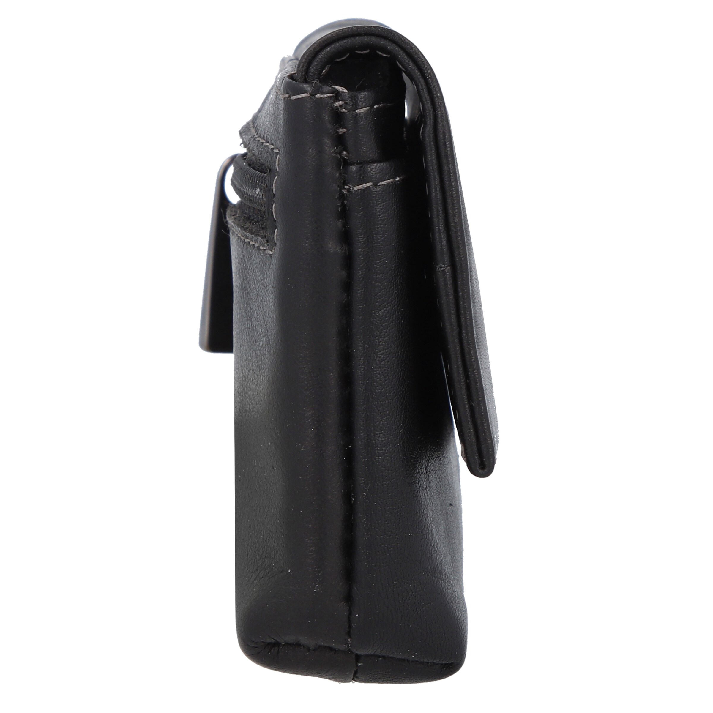 Greenland Nature Key Ring in Black: front