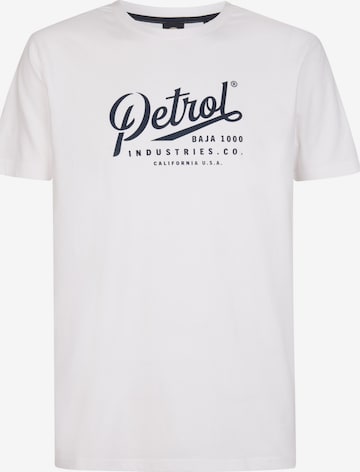 Petrol Industries Shirt 'Huracán' in White: front