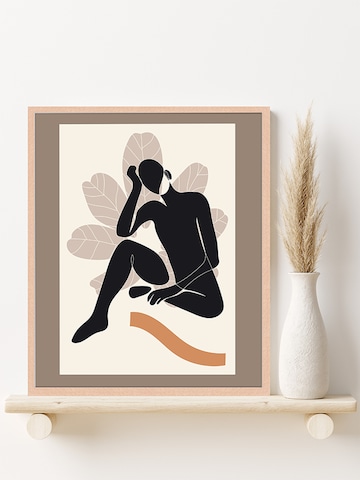 Liv Corday Bild 'Terracota Minimalist' in Braun