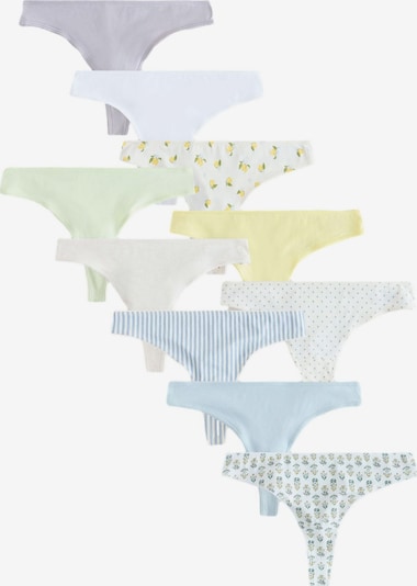 Siaurikės iš Next, spalva – šviesiai mėlyna / geltona / šviesiai pilka / šviesiai žalia / balkšva / vilnos balta, Prekių apžvalga