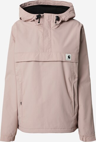 Carhartt WIP Functionele jas 'Nimbus' in Roze: voorkant