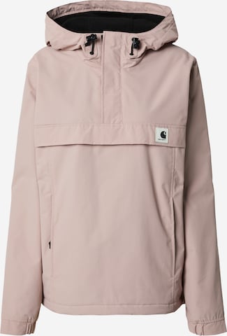 Carhartt WIP Přechodná bunda 'Nimbus' – pink: přední strana