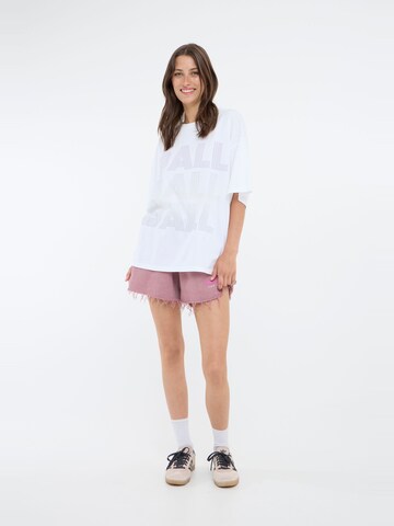 Ball - Camiseta ' BABALDO ' en blanco