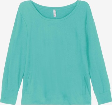 SHEEGO Sweatshirt in Blau: predná strana