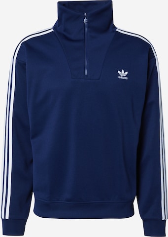 Sweat-shirt 'Adicolor' ADIDAS ORIGINALS en bleu : devant