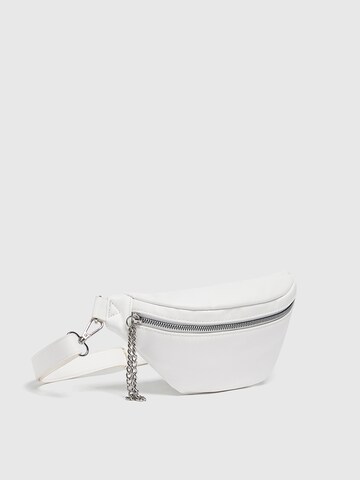 Pull&Bear Чанта за кръста в бяло
