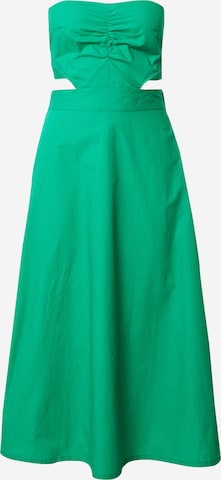 Monki - Vestido de verão em verde: frente