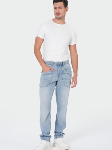 M.O.D MIRACLE OF DENIM Regular Jeans in Blauw: voorkant