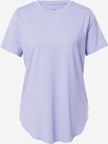 T-shirt fonctionnel SKECHERS en violet : devant