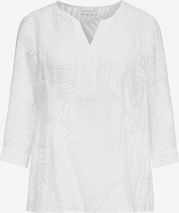 Goldner Blouse in Wit: voorkant