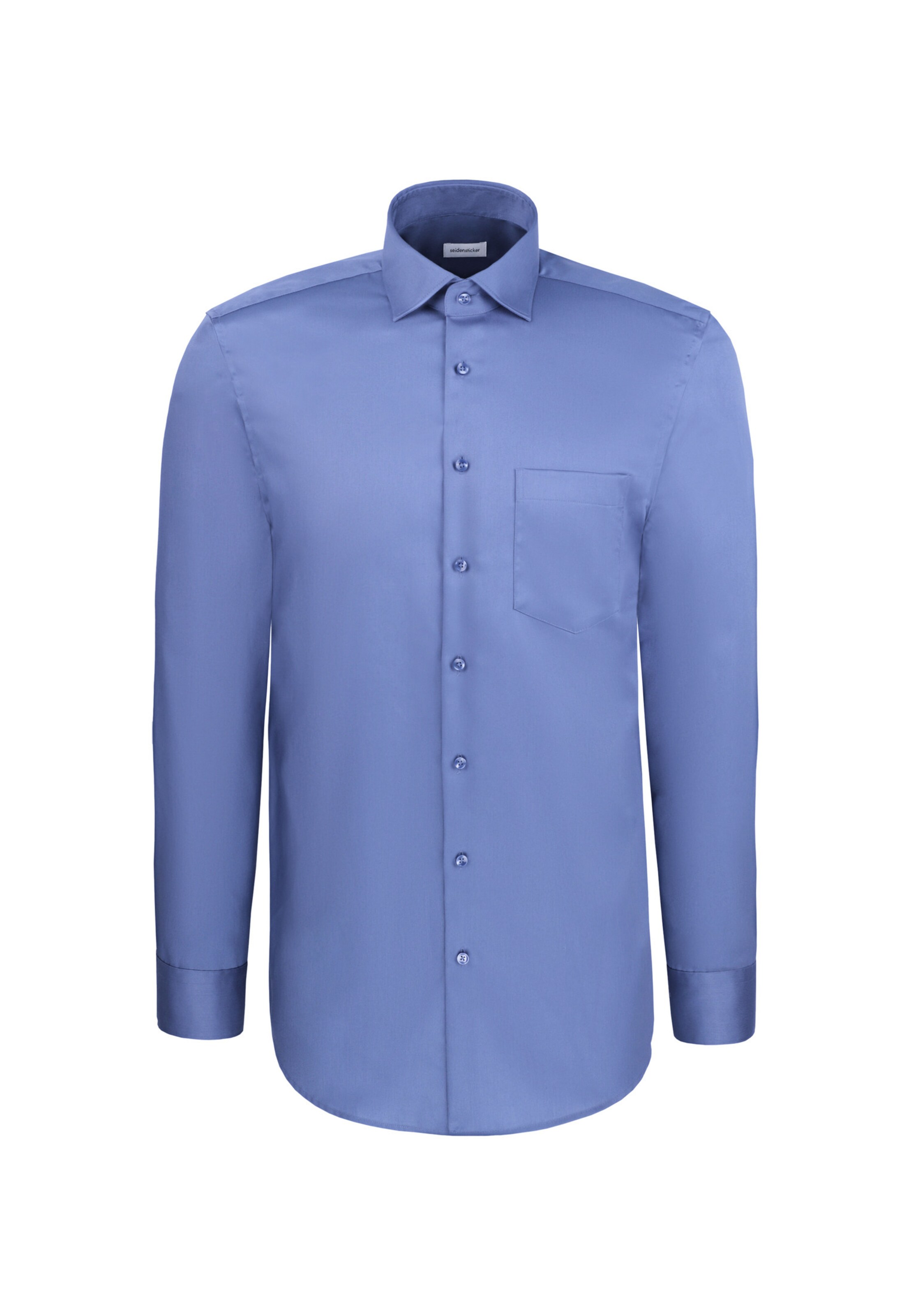 SEIDENSTICKER Regular fit Overhemd in Blauw: voorkant
