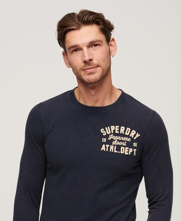 T-Shirt Superdry en bleu