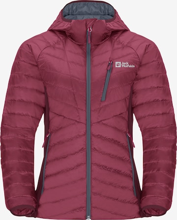 Veste outdoor JACK WOLFSKIN en rouge : devant