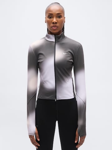 NIKE Sport szabadidős dzsekik - szürke: elől