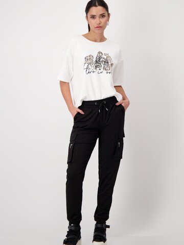 monari Tapered Cargo trousers in Black